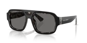 Dolce & Gabbana DG4516 3403-1 แว่นกันแดดดำเฉดฮาวานาเทา สำหรับผู้ชาย