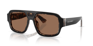 Dolce & Gabbana DG4516 341773 แว่นกันแดดดำเฉดฮาวานาแดง สำหรับผู้ชาย