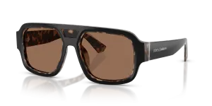 Dolce & Gabbana DG4516 341773 แว่นกันแดดดำเฉดฮาวานาแดง สำหรับผู้ชาย