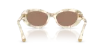แว่นกันแดด Dolce & Gabbana DG4519-346173 Pearl Havana Cream Solid Brown Dolce Gabbana DG4519 346173 ขาแว่นด้านใน