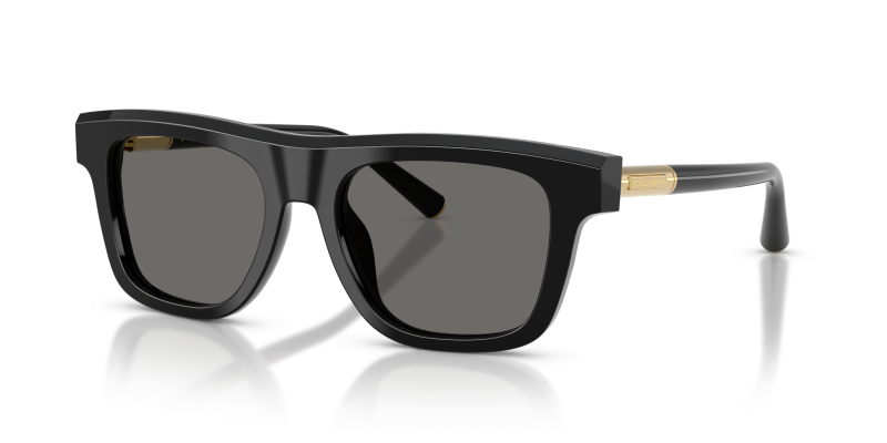 Dolce & Gabbana DG4521 501/1 แว่นกันแดดสีดำ สำหรับผู้ชาย