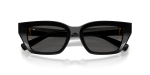 แว่นกันแดด Dolce & Gabbana DG4532-501/87 Black Dark Grey Dolce & Gabbana DG4532 501-87 close-up ด้านหน้า