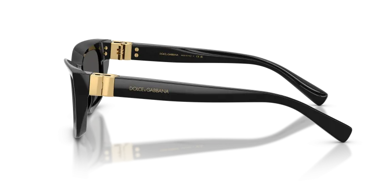 แว่นกันแดด Dolce & Gabbana DG4532 501-87 มุมข้าง ทรงตาแมว