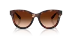 แว่นกันแดด Dolce & Gabbana DG4533-322274 Dark Red Havana Brown Gradient Dolce & Gabbana DG4533 322274 ด้านหน้า
