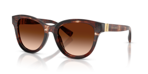 Dolce & Gabbana DG4533 322274 แว่นกันแดดสีฮาวานาแดงเข้ม สำหรับผู้หญิง