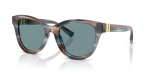 แว่นกันแดด Dolce & Gabbana DG4533-344880 Striped Blue Dolce & Gabbana DG4533 344880 แว่นกันแดดลายแถบน้ำเงิน สำหรับผู้หญิง