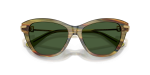 แว่นกันแดด Dolce & Gabbana DG4534-347571 Striped Green Dolce & Gabbana DG4534 347571 close-up ด้านหน้า