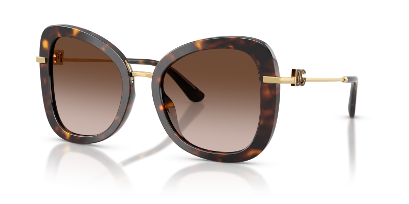 Dolce & Gabbana DG4535 502/13 แว่นกันแดดลายฮาวานา สำหรับผู้หญิง