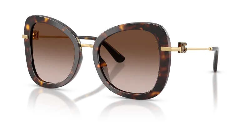 Dolce & Gabbana DG4535 502/13 แว่นกันแดดลายฮาวานา สำหรับผู้หญิง