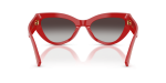 แว่นกันแดด Dolce & Gabbana DG4536-30888G Full Red Grey Gradient Dolce & Gabbana DG4536 30888G ขาแว่นด้านใน
