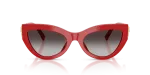 แว่นกันแดด Dolce & Gabbana DG4536-30888G Full Red Grey Gradient Dolce & Gabbana DG4536 30888G ด้านหน้า
