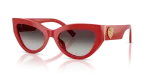 แว่นกันแดด Dolce & Gabbana DG4536-30888G Full Red Grey Gradient Dolce & Gabbana DG4536 30888G แว่นกันแดดสีแดงเต็ม สำหรับผู้หญิง