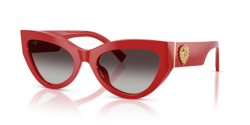 แว่นกันแดด Dolce & Gabbana DG4536-30888G Full Red Grey Gradient Dolce & Gabbana DG4536 30888G แว่นกันแดดสีแดงเต็ม สำหรับผู้หญิง