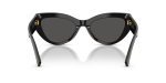 แว่นกันแดด Dolce & Gabbana DG4536-501/87 Black Dark Grey Dolce Gabbana DG4536 501 87 ขาแว่นด้านใน