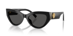 แว่นกันแดด Dolce & Gabbana DG4536-501/87 Black Dark Grey แว่นกันแดด Dolce Gabbana DG4536 501 87 ดำล้วน สำหรับผู้หญิง