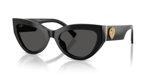 แว่นกันแดด Dolce Gabbana DG4536 501 87 ดำล้วน สำหรับผู้หญิง
