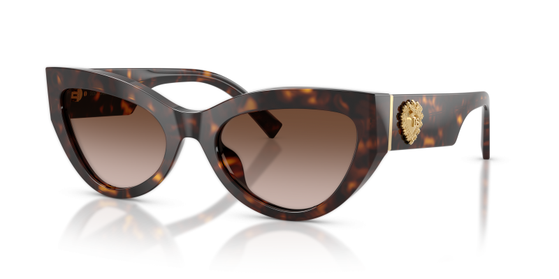 แว่นกันแดด Dolce & Gabbana DG4536-502/13 Havana Gradient Brown Dolce & Gabbana DG4536 502/13 แว่นกันแดดลายฮาวานา สำหรับผู้หญิง