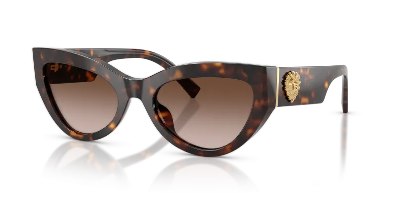 แว่นกันแดด Dolce & Gabbana DG4536-502/13 Havana Gradient Brown Dolce & Gabbana DG4536 502/13 แว่นกันแดดลายฮาวานา สำหรับผู้หญิง