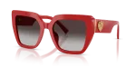 Dolce & Gabbana DG4538 30888G แว่นกันแดดสีแดงเข้ม สำหรับผู้หญิง