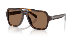 แว่นกันแดด Dolce & Gabbana DG4544-502/73 Havana Dark Brown Dolce & Gabbana DG4544 502/73 แว่นกันแดดทรงนักบินฮาวานา สำหรับผู้ชาย