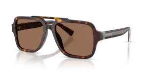 Dolce & Gabbana DG4544 502/73 แว่นกันแดดทรงนักบินฮาวานา สำหรับผู้ชาย