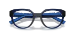 กรอบแว่นสายตา Dolce & Gabbana DG5113-3009 Transparent Dark Blue Dolce & Gabbana DG5113 3009 close-up ด้านหน้า