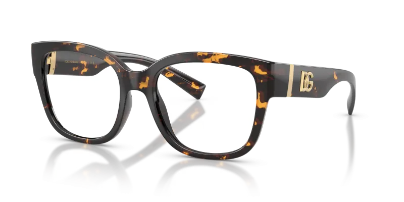 Dolce & Gabbana DG5115 512 แว่นสายตาลายฮาวานาเหลือง สำหรับผู้หญิง