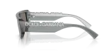 แว่นกันแดด Dolce & Gabbana DG6203 32556G มุมข้าง กรอบเทาเข้มโปร่งใส