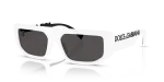 Dolce Gabbana DG6203 331287 แว่นกันแดดยูนิเซ็กซ์เลนส์เทาเข้ม