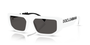 Dolce Gabbana DG6203 331287 แว่นกันแดดยูนิเซ็กซ์เลนส์เทาเข้ม