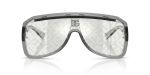 แว่นกันแดด Dolce & Gabbana DG6205-3160AL Transparent Grey Light Grey Dolce & Gabbana DG6205 3160AL ด้านหน้า