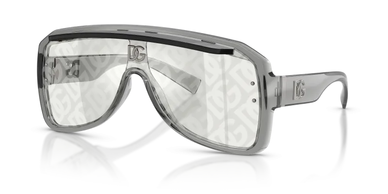แว่นกันแดด Dolce & Gabbana DG6205-3160AL Transparent Grey Light Grey Dolce & Gabbana DG6205 3160AL แว่นกันแดดสีเทาโปร่งใส ทุกเพศ