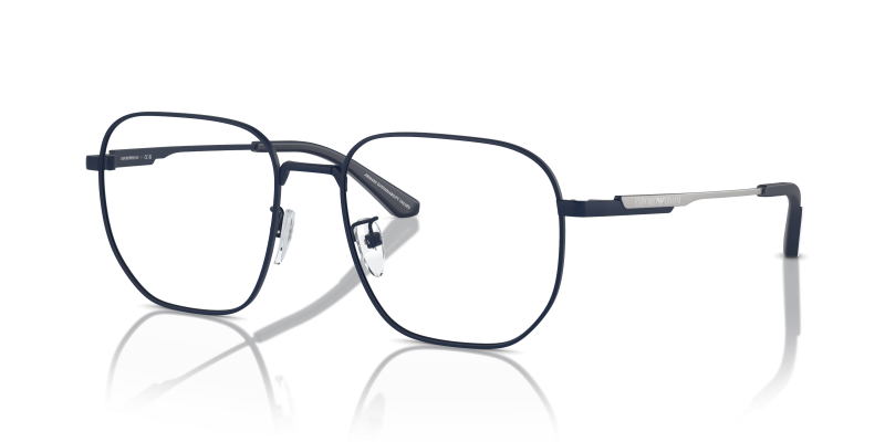 Emporio Armani EA1159D 3018 แว่นสายตาโลหะน้ำเงินด้าน สำหรับผู้ชาย