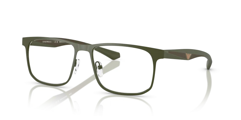 กรอบแว่นสายตา Emporio Armani EA1163-3388 Matte Green กรอบแว่นสายตา Emporio Armani EA1163 3388 สีเขียวด้าน สำหรับผู้ชาย