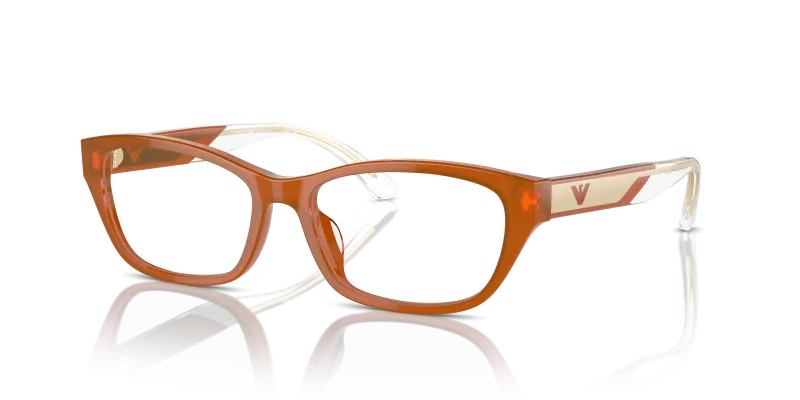 กรอบแว่นสายตา Emporio Armani EA3238U-6097 Shiny Opaline Orange Emporio Armani EA3238U 6097 แว่นสายตาสีส้มโอปอล สำหรับผู้หญิง