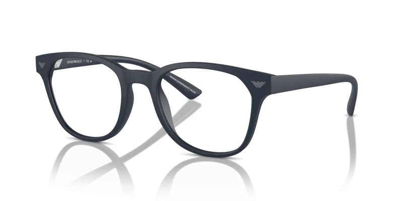 กรอบแว่นสายตา Emporio Armani EA3240U-5088 Matte Blue Emporio Armani EA3240U 5088 แว่นสายตาน้ำเงินด้าน สำหรับผู้ชาย