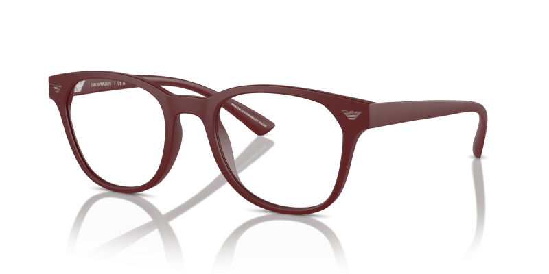 Emporio Armani EA3240U 6101 แว่นสายตาบอร์โดซ์ด้าน สำหรับผู้ชาย
