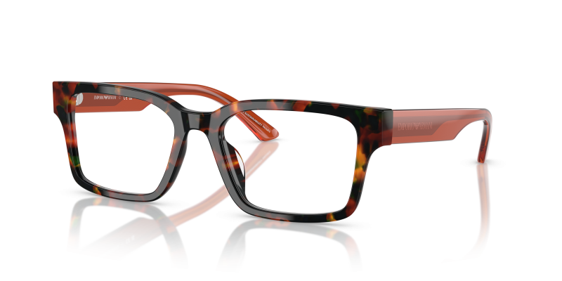 กรอบแว่นสายตา Emporio Armani EA3245U 6182 ลายฮาวานาน้ำตาล สำหรับผู้หญิง