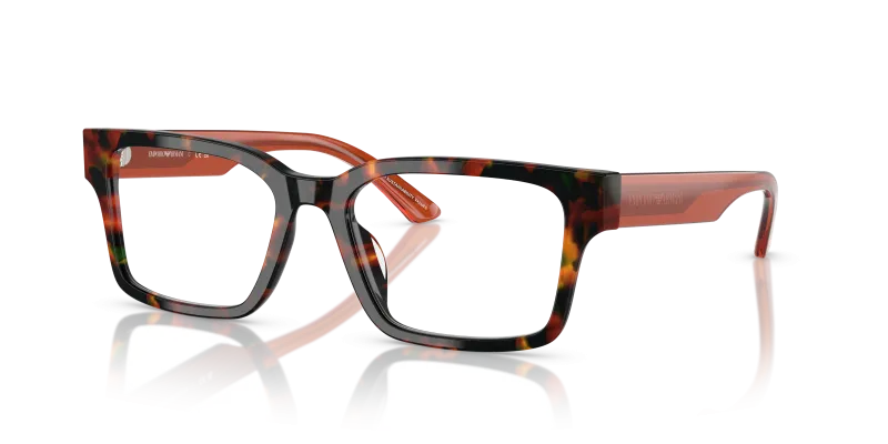 กรอบแว่นสายตา Emporio Armani EA3245U 6182 ลายฮาวานาน้ำตาล สำหรับผู้หญิง