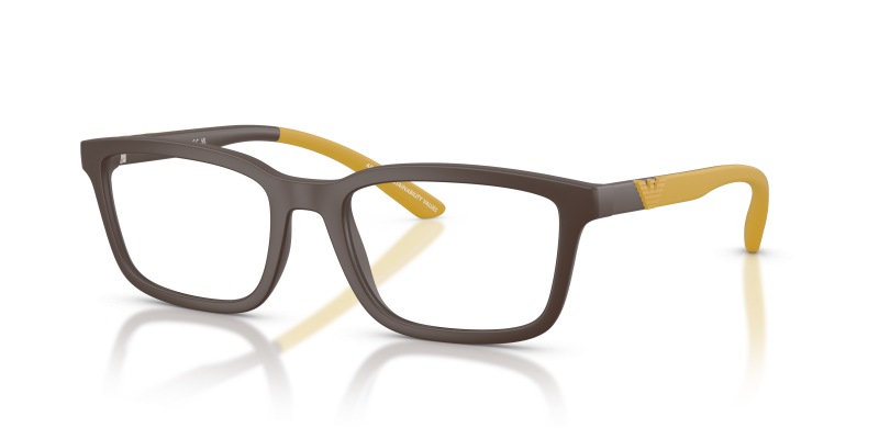 กรอบแว่นสายตา Emporio Armani EA3259-6258 Matte Brown Emporio Armani EA3259 6258 แว่นสายตาสีน้ำตาลด้าน สำหรับผู้ชาย