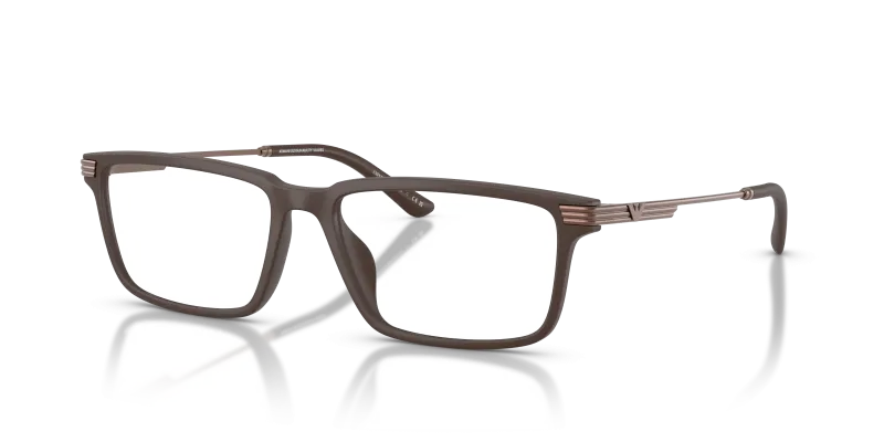 กรอบแว่นสายตา Emporio Armani EA3268U-6258 Matte Brown Copper Emporio Armani EA3268U 6258 แว่นสายตาสีน้ำตาลด้าน สำหรับผู้ชาย