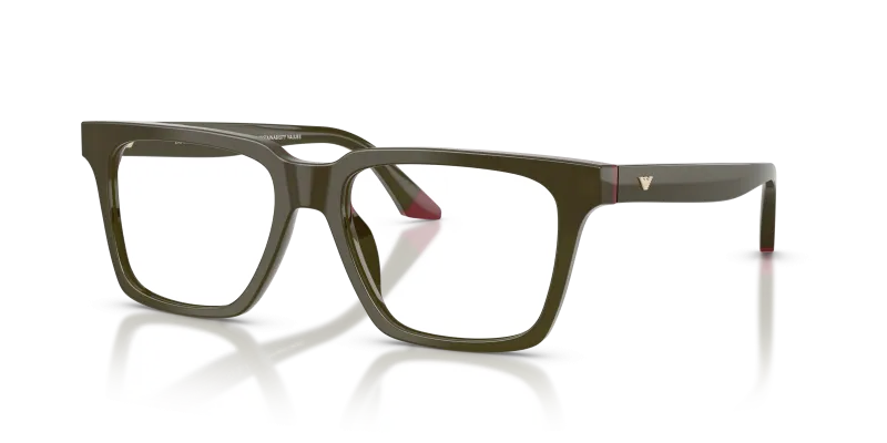 Emporio Armani EA3272U 6316 แว่นสายตาสีเขียวโอปอล/บอร์โดซ์ สำหรับผู้ชาย