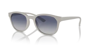 Emporio Armani EA4225U 610087 แว่นกันแดดทรงกลมสีเทาอ่อน สำหรับผู้ชาย