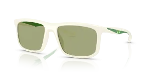 Emporio Armani EA4234U 618782 แว่นกันแดดสีขาวด้าน สำหรับผู้ชาย