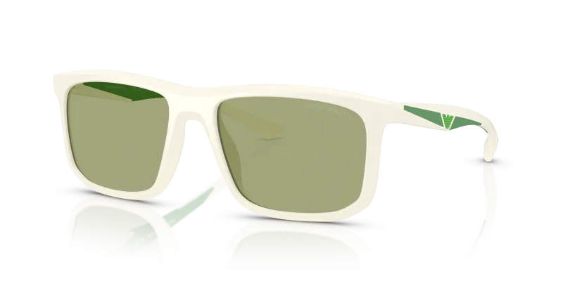 Emporio Armani EA4234U 618782 แว่นกันแดดสีขาวด้าน สำหรับผู้ชาย