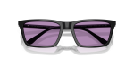 แว่นกันแดด Emporio Armani EA4239U-501769 Shiny Black Violet Emporio Armani EA4239U 501769 close-up ด้านหน้า