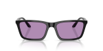 แว่นกันแดด Emporio Armani EA4239U-501769 Shiny Black Violet Emporio Armani EA4239U 501769 ด้านหน้า