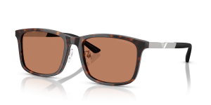 Emporio Armani EA4241D 502673 แว่นกันแดดลายฮาวานาประกาย สำหรับผู้ชาย