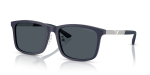 Emporio Armani EA4241D 618987 แว่นกันแดดสีน้ำเงินเข้มผิวด้าน สำหรับผู้ชาย