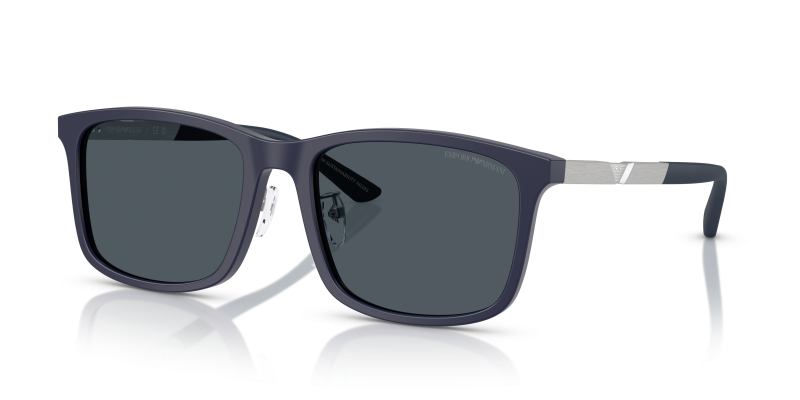 Emporio Armani EA4241D 618987 แว่นกันแดดสีน้ำเงินเข้มผิวด้าน สำหรับผู้ชาย